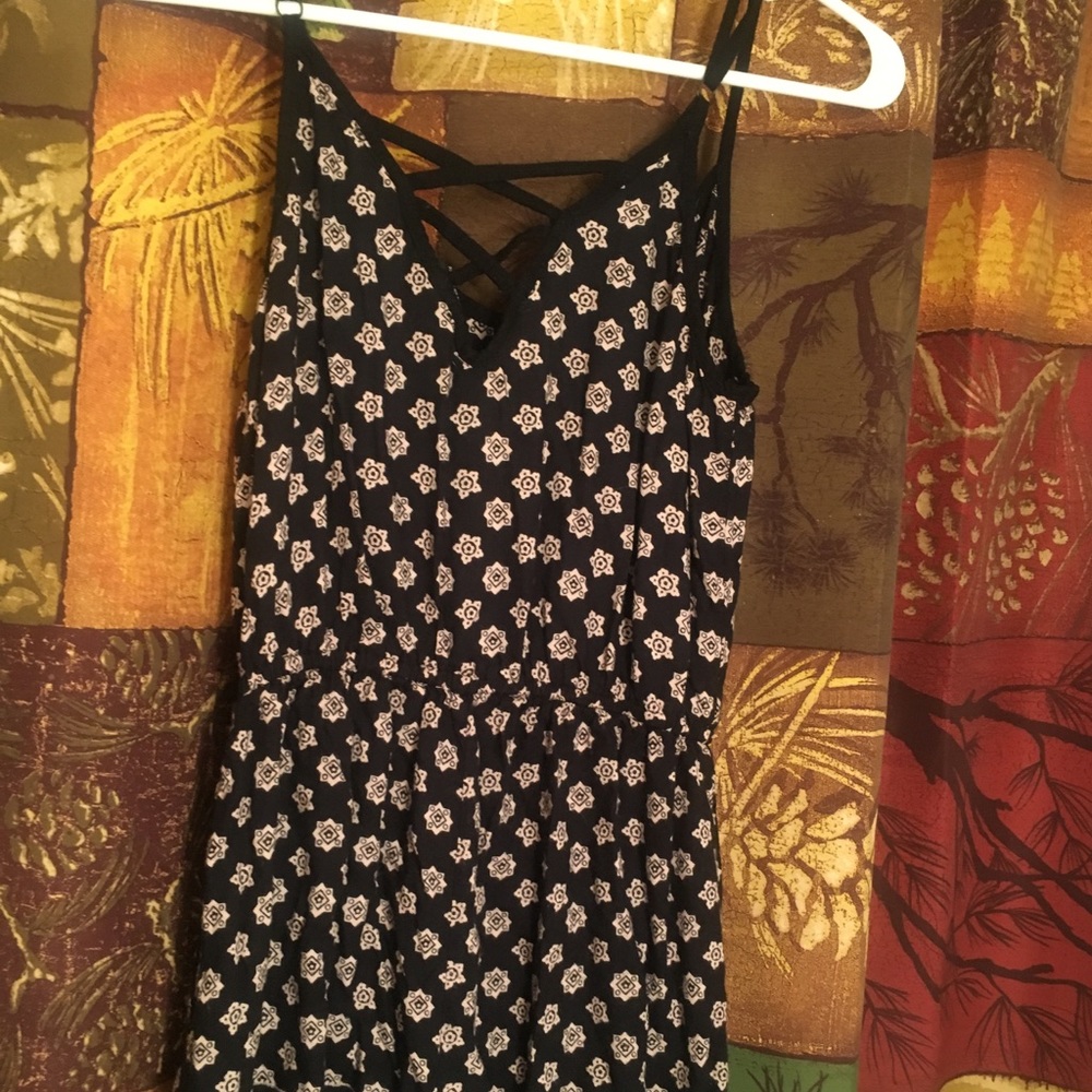 Cute black and cream romper